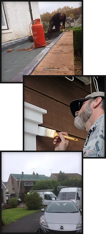 Roofing Repair, Exterior Home Painting, and Roofing Installation